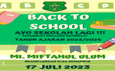 Back To School - Tahun Ajaran 2023-2024